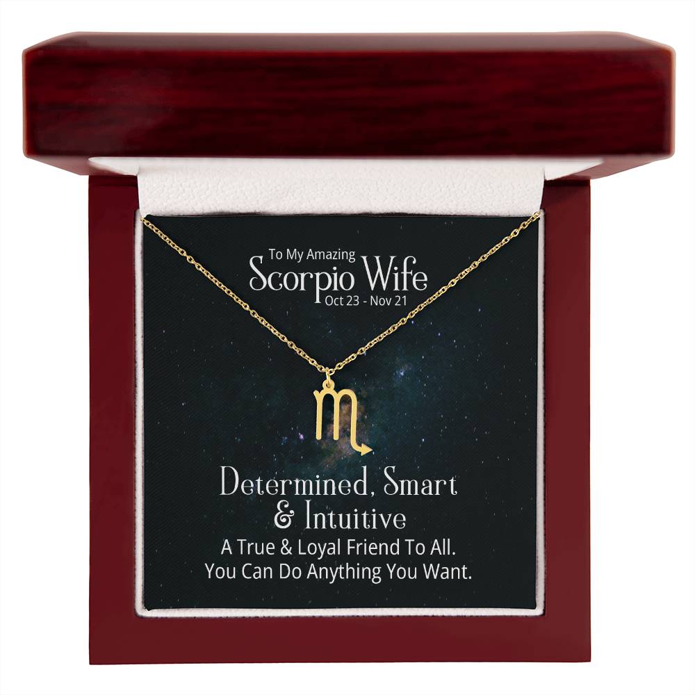 Scorpio Wife Gift from Husband Wife Gifts, Scorpio Zodiac Gifts