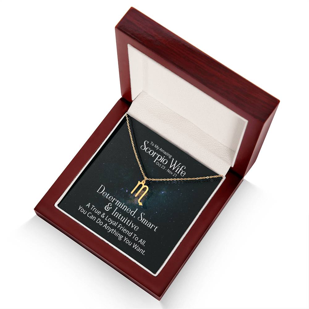 Scorpio Wife Gift from Husband Wife Gifts, Scorpio Zodiac Gifts