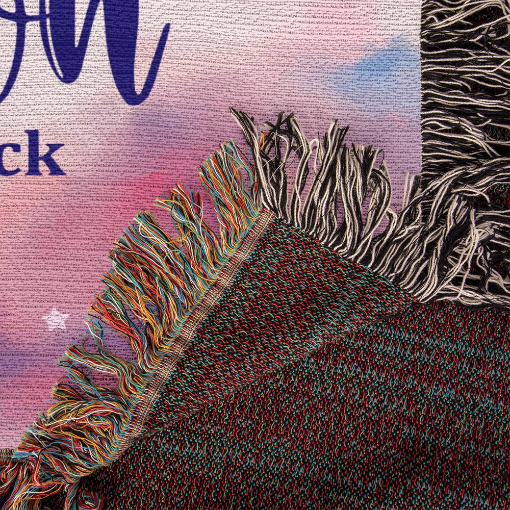 Gift to Daughter Fringe Blanket from Mom Gifts