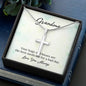 Cross Necklace for Grandma Gifts for Granny from Grandchildren