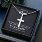 Gift to Mother-in-Law from Daughter Jewelry Cross Necklace