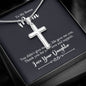 Gift to Mother-in-Law from Daughter Jewelry Cross Necklace