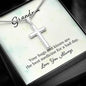 Cross Necklace for Grandma Gifts for Granny from Grandchildren