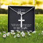 Gift to Mother-in-Law from Daughter Jewelry Cross Necklace