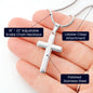 Gift to Mother-in-Law from Daughter Jewelry Cross Necklace