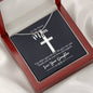 Gift to Mother-in-Law from Daughter Jewelry Cross Necklace