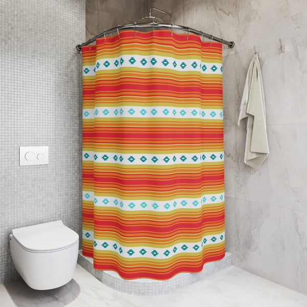 Southwestern Shower Curtain for Bathroom Western Shower Curtain Bathroom Decor One Size