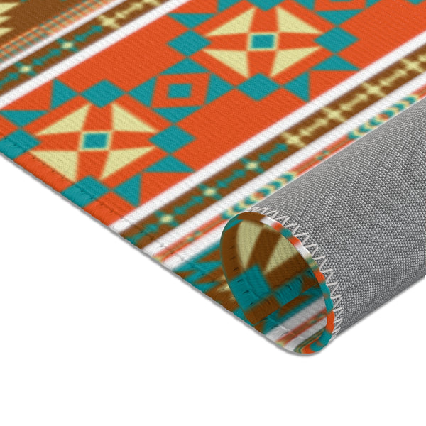 Area Rugs Southwest Aztec Print Rug