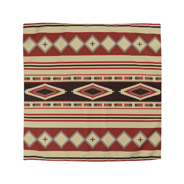 Southwestern Microfiber Duvet Cover Bedding Bedroom Decor Bohemian Rio Vista Print, Two Sizes