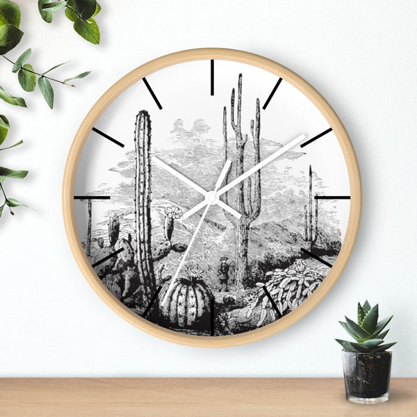Wall Clock, Clocks, Midwest, Desert Theme, Wooden Clock, Time, Wall Decor