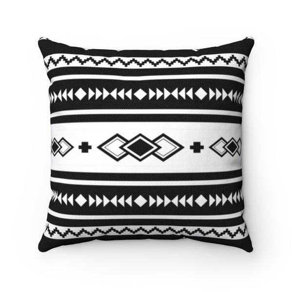 Throw Pillow Southwestern Spun Polyester Square Pillow