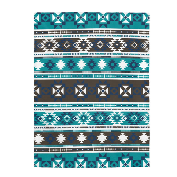 Aztec Velvet Plush Throw Blanket, Christmas Gifts, Gifts, Velveteen Plush Blanket, Throw Blanket, Southwestern, Throw Blanket Couch, Blankets & Throws