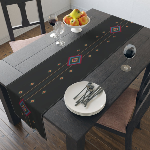 Table Runner Black Diamond Southwestern Table Linens Cloth for Table Kitchen Accessories