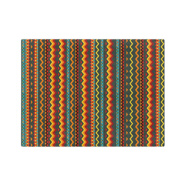 Southwestern Blanket Sahara Sunrise Velveteen Minky Blanket Three Sizes Polyester One Sided Print Soft Fleece Mexican Blanket Style