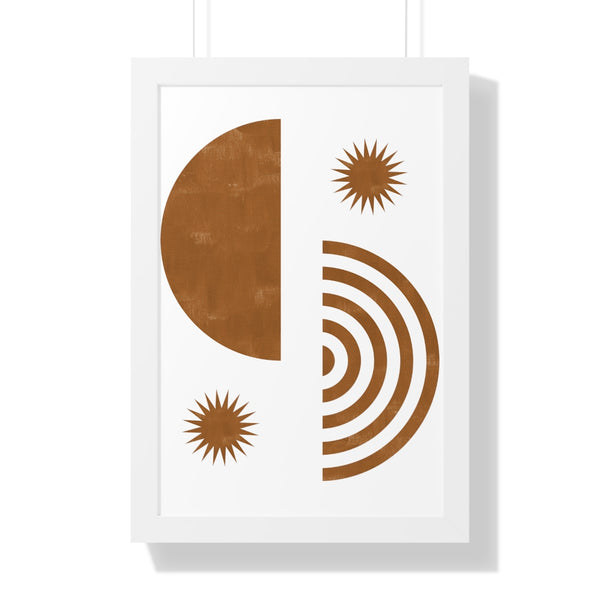 Simple Modern Framed Vertical Poster