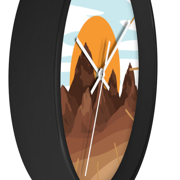 Sunrise Mountain Wall Clock