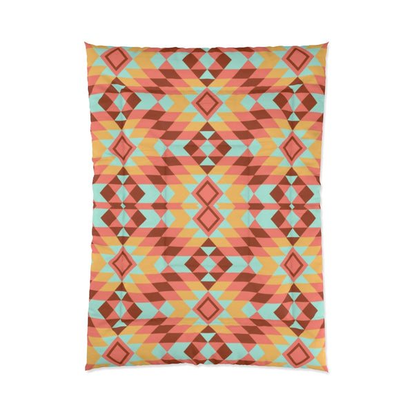 Redwood Creek Comforter, Rustic Bohemian Bedding