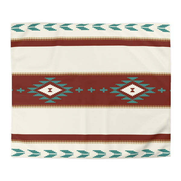 Microfiber Duvet Cover Sedona Falls Print, Twin Queen & King Sizes, Polyester Duvet Cover Bedding for Bedroom