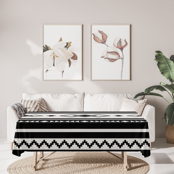 Tablecloth Southwestern Boho Cloth for Table, Polyester