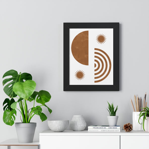 Simple Modern Framed Vertical Poster