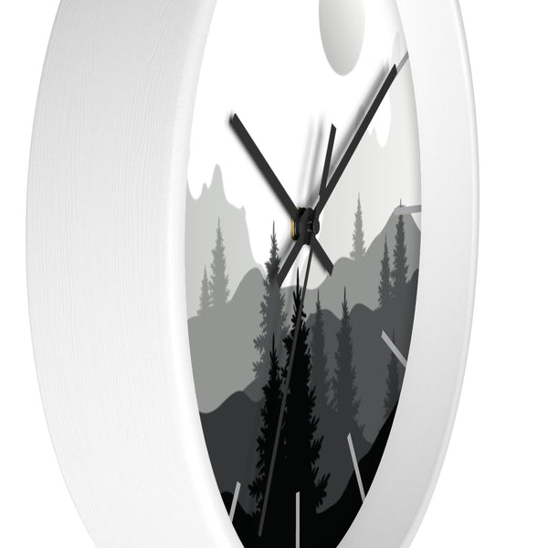 Wall clock Full Moon Forrest