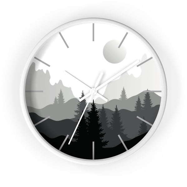 Wall clock Full Moon Forrest