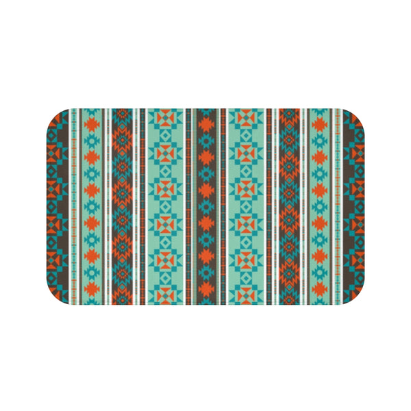 Bath Mat, Southwestern, Shower Mat, Boho Bath Mat