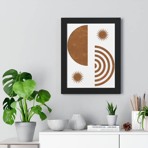 Simple Modern Framed Vertical Poster