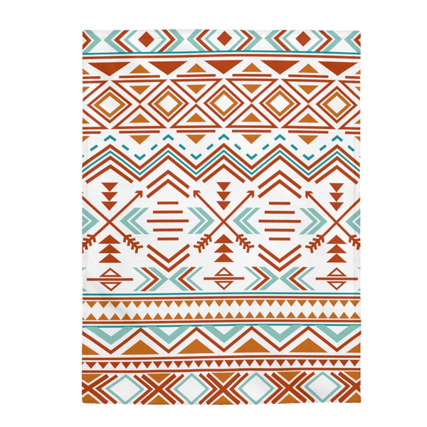 Aztec Southwest Velvet Plush Throw Blanket, Gifts, Velveteen Plush Blanket, Throw Blanket, Southwestern, Throw Blanket Couch, Blankets & Throws