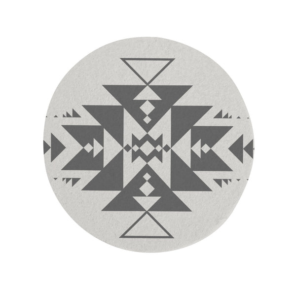 6 Pieces Coaster Set Aztec Motif Set