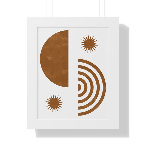 Simple Modern Framed Vertical Poster