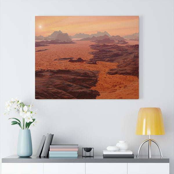Canvas Print, Desert,Midwest, Wall Art Canvas, Wall Decor, Wall Hanging