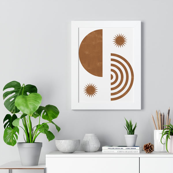 Simple Modern Framed Vertical Poster