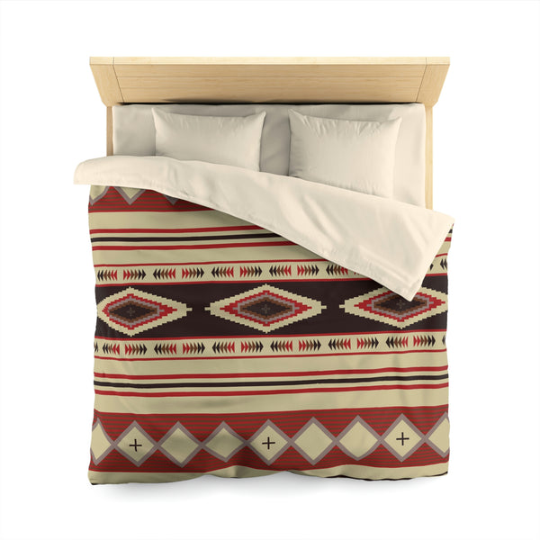 Southwestern Microfiber Duvet Cover Bedding Bedroom Decor Bohemian Rio Vista Print, Two Sizes