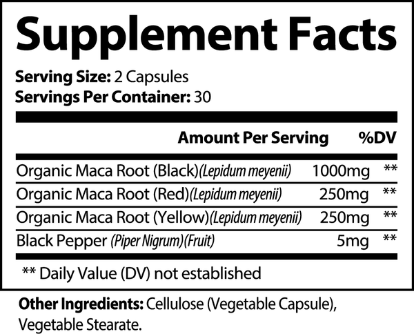 Maca Plus, Natural Antioxidant Dakoda Herbals