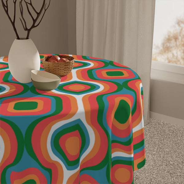 Modern Groovy Tablecloth