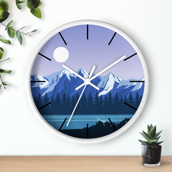 Blue Mountain Wall Clock