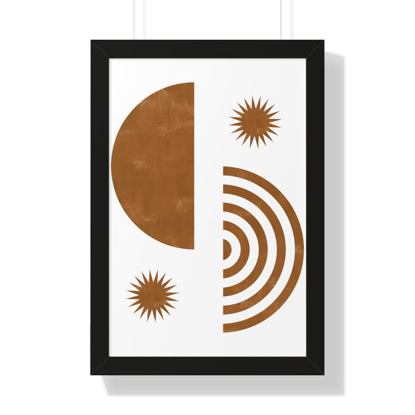 Simple Modern Framed Vertical Poster