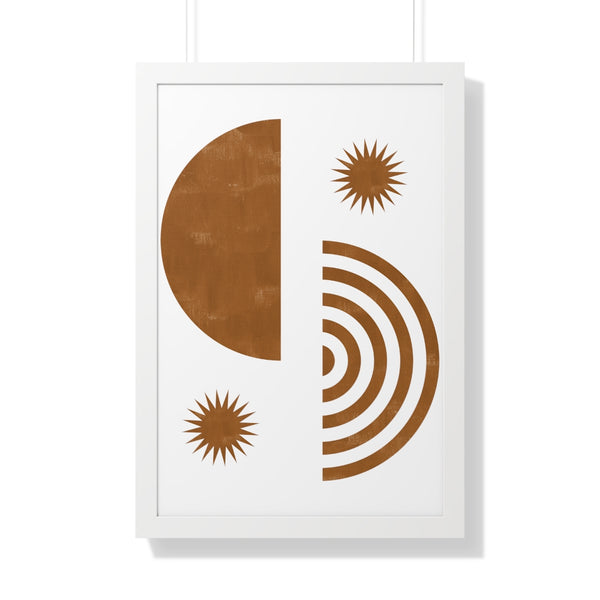 Simple Modern Framed Vertical Poster