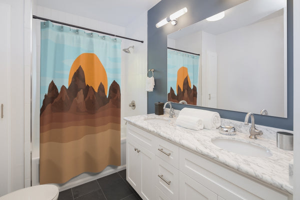 Shower Curtain, Midwest, Bathroom Decor