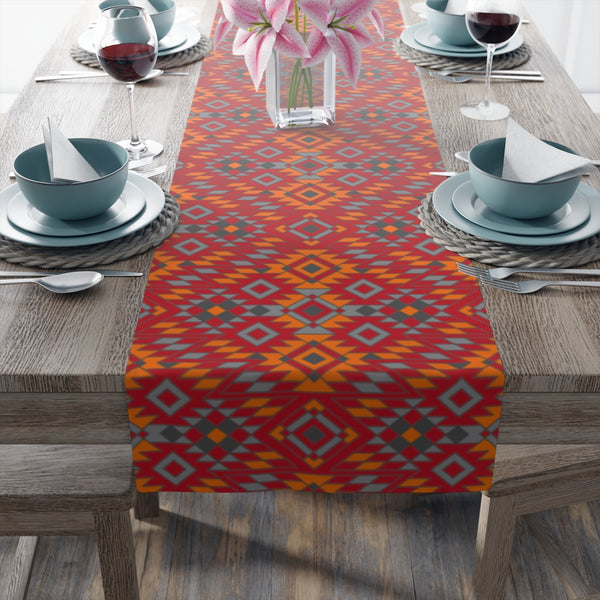 Table Runner Southwestern Kitchen Runner for Table Bohemian Eclectic Cotton or Polyester 2 Sizes