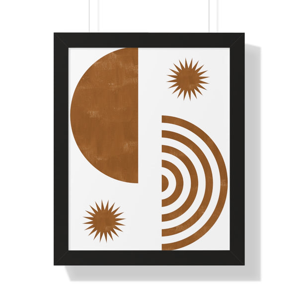 Simple Modern Framed Vertical Poster