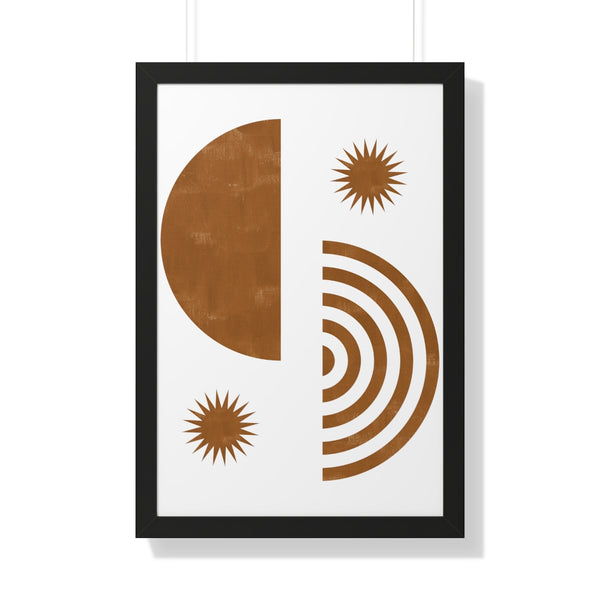 Simple Modern Framed Vertical Poster