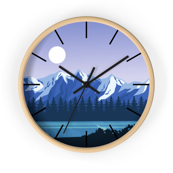 Blue Mountain Wall Clock