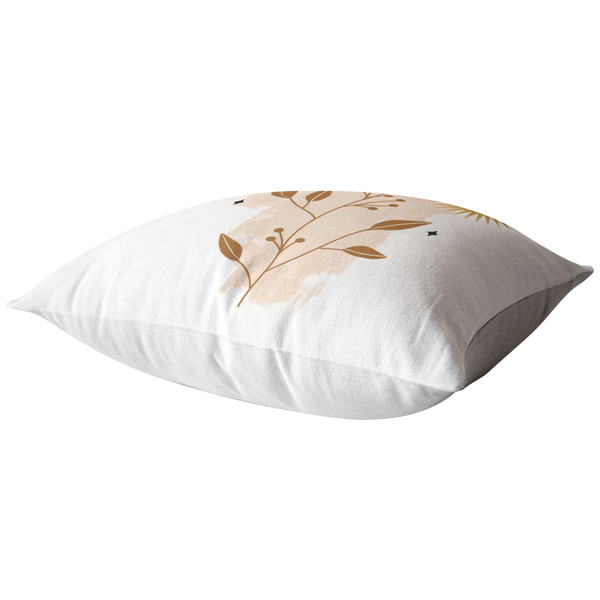 Throw Pillow Star Flower Design, Accent Pillow