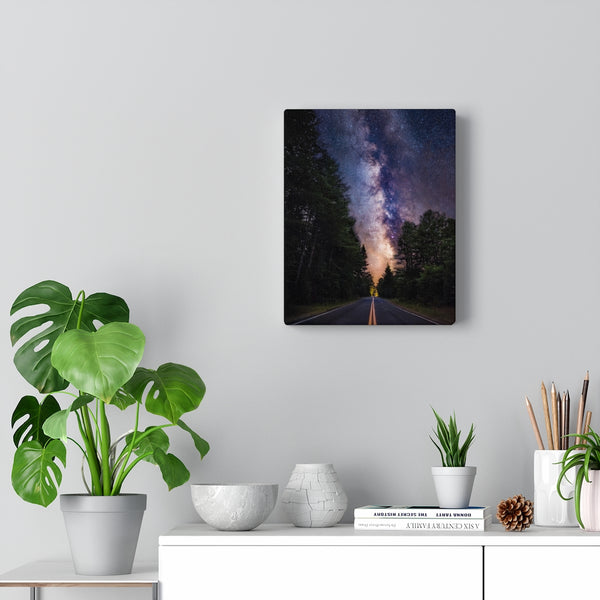 Canvas Print, Starry Night, Road, Wall Art Canvas, Wall Decor, Wall Hanging