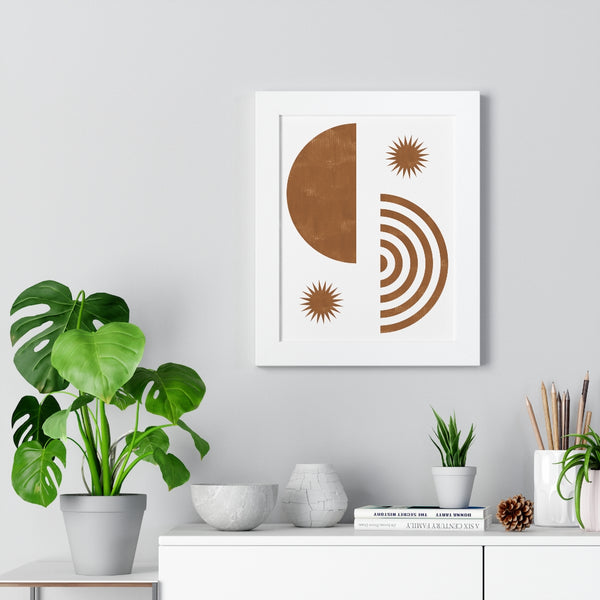 Simple Modern Framed Vertical Poster