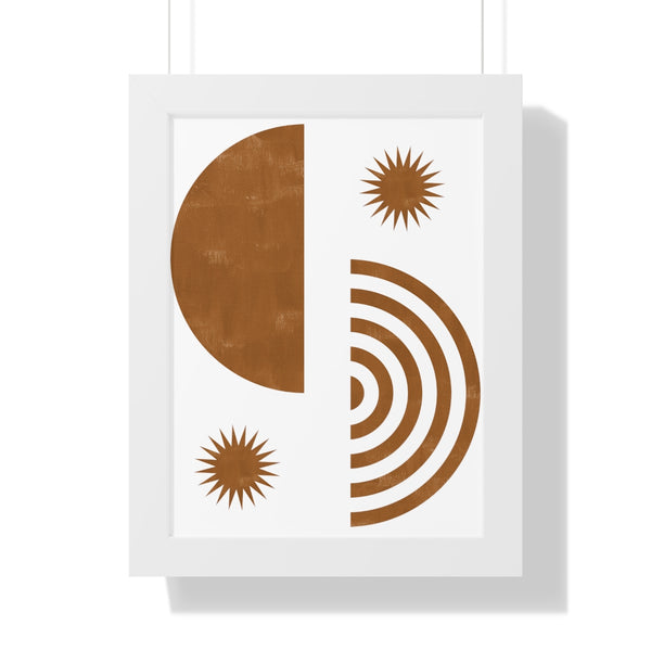 Simple Modern Framed Vertical Poster