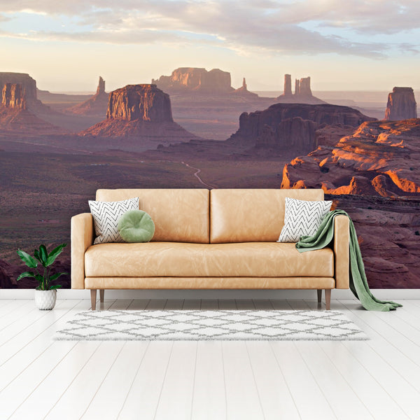 Wall Murals Wallpaper Desert Mounds Scenic Wall Decor, 4 Sizes