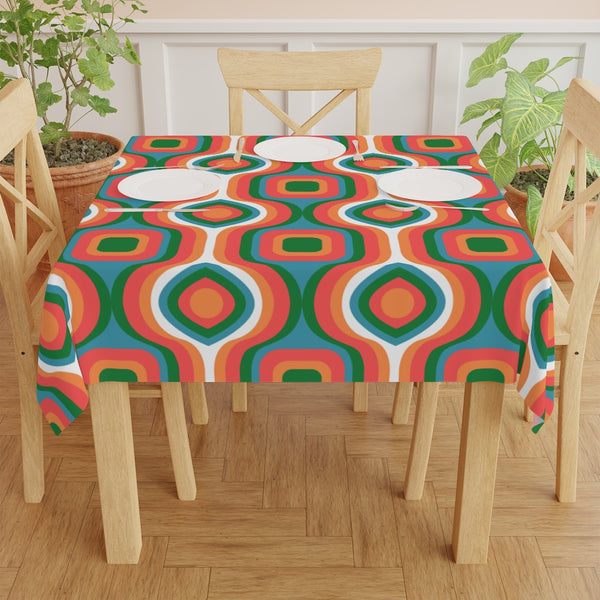 Modern Groovy Tablecloth